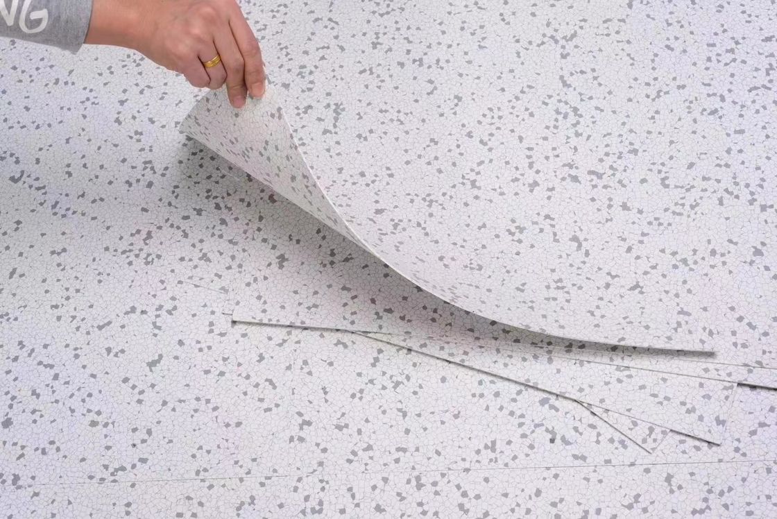 900*900mm ضد استاتیک وینیل کف کف رسانا برای اتاق های عمل بیمارستان