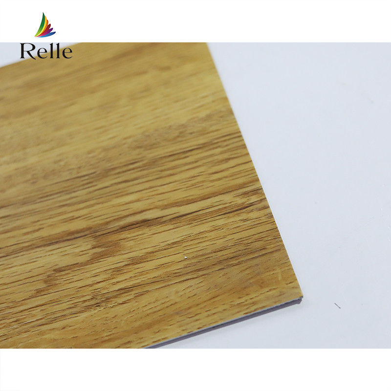پوشش UV LVT کفپوش پارکت CE SGS کفپوش های پلاستیکی چوبی