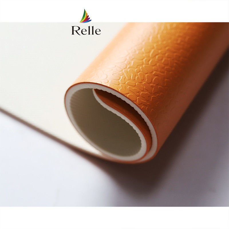 600 گزینه های رنگ رله PVC فوتسال زمین رول با طراحی بافت شبکه