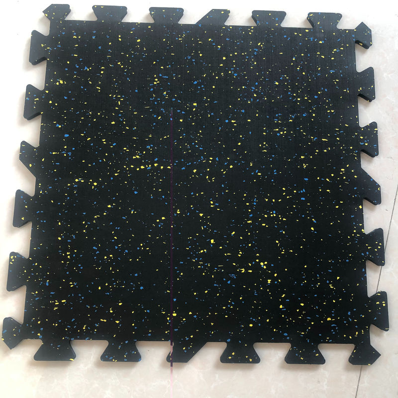 کف فرش لاستیکی 8mm EPDM سنگین رنگارنگ ورزشگاه Epdm سطح لاستیکی