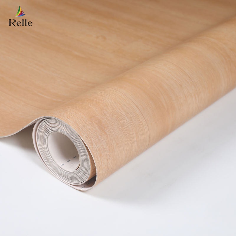 رول کفپوش PVC هتل با سبک طراحی چوبی عرض 2 متر 79 اینچ و طراحی مدرن