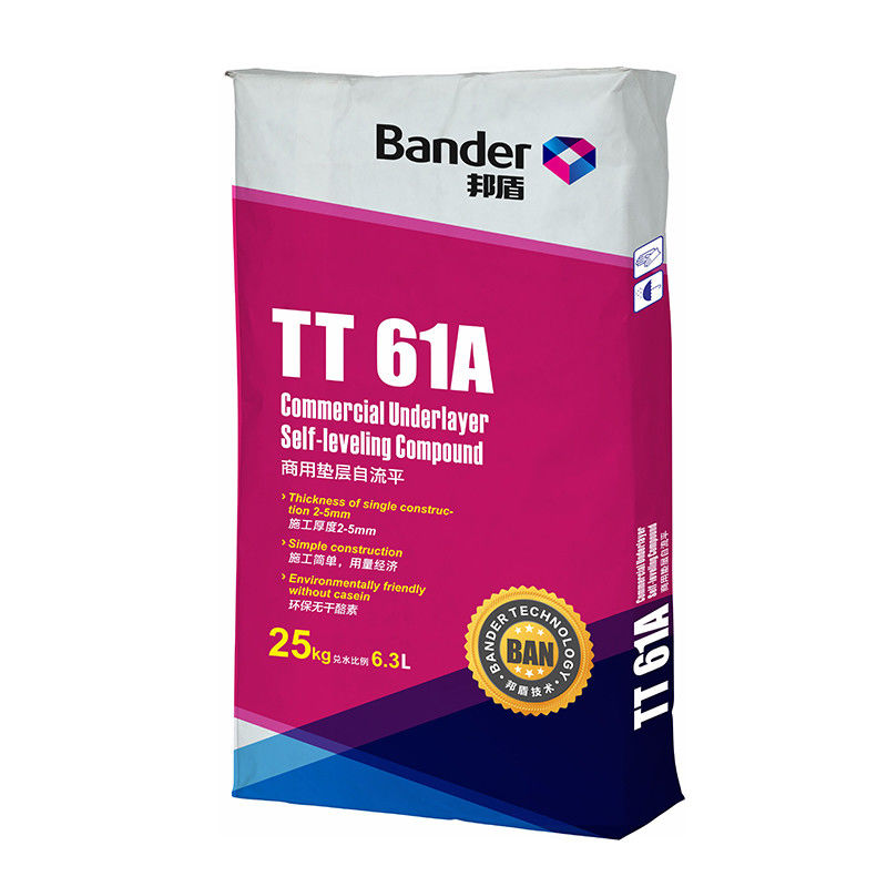 25mPa مقاومت TT61A خود تراز فرش ترکیب تراز فرش برای چوب