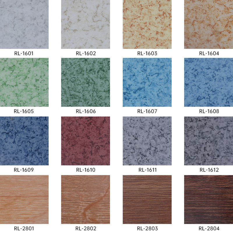 آسان برای تمیز کردن کف متضاد برای فضاهای شلوغ ساختارهای چند لایه ای مقاوم در برابر لکه