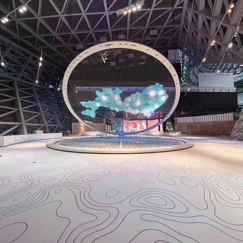 کفپوش لاستیکی ضد لغزش، مقاوم در برابر سایش و لکه برای سالن های نمایشگاه