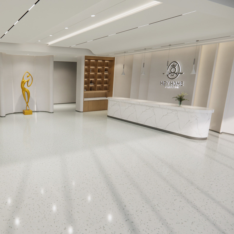 وینیل کف بیمارستانی حرفه‌ای و درجه پزشکی با مزایای ضد باکتری و تمیز کردن آسان