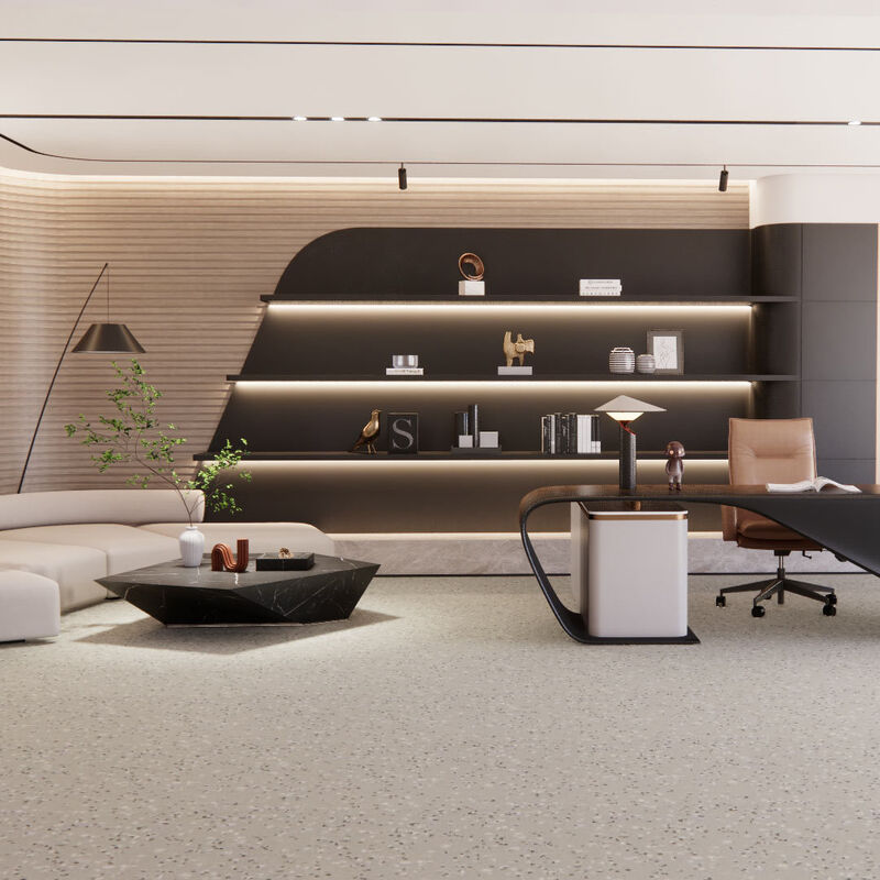 Relle Office R11 Grade Anti-Slip Carborundum Safety Flooring (Quiet Wear-Resistant)