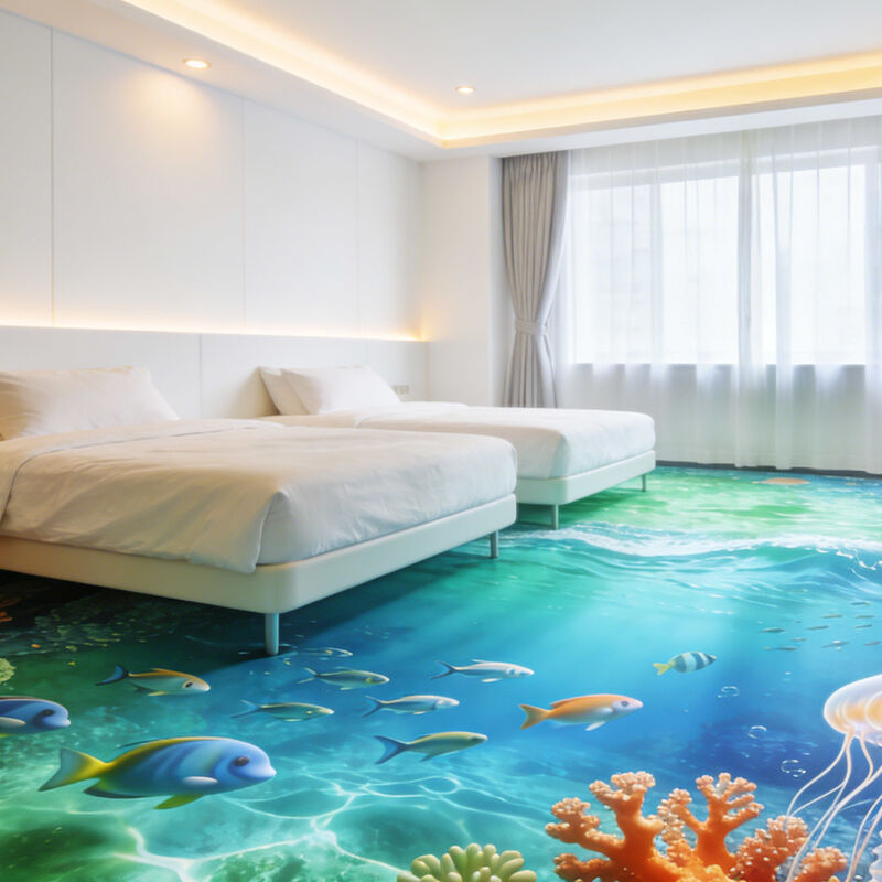 کفپوش تزئینی سه بعدی برای اتاق های تم