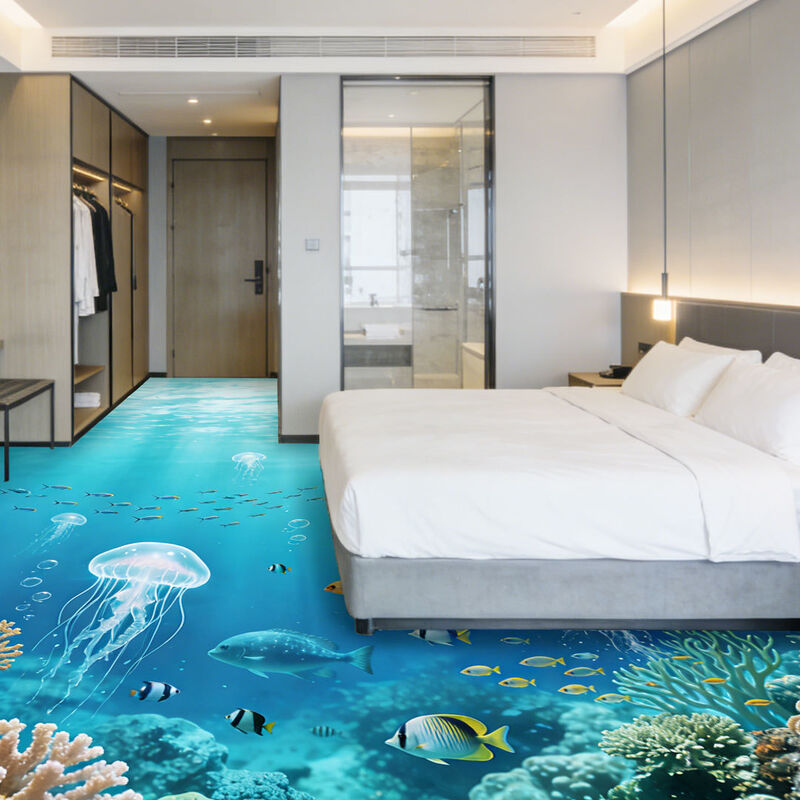 کفپوش تزئینی سه بعدی برای اتاق های تم