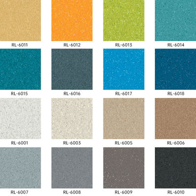 کفپوش همگن تجاری درجه یک، ضد آب و عاری از فرمالدئید برای مناطق پرتردد