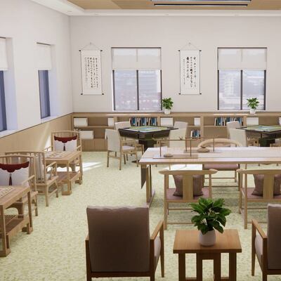 EasyClean Heavy-Duty Homogeneous Flooring for High-Traffic Nursing Home Areas