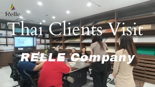 مشتریان تایلندی از شرکت RELLE بازدید می کنند